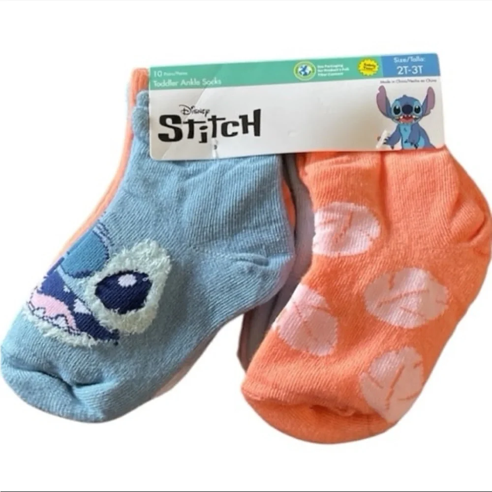 Girls 2T/3T Stitch Socks